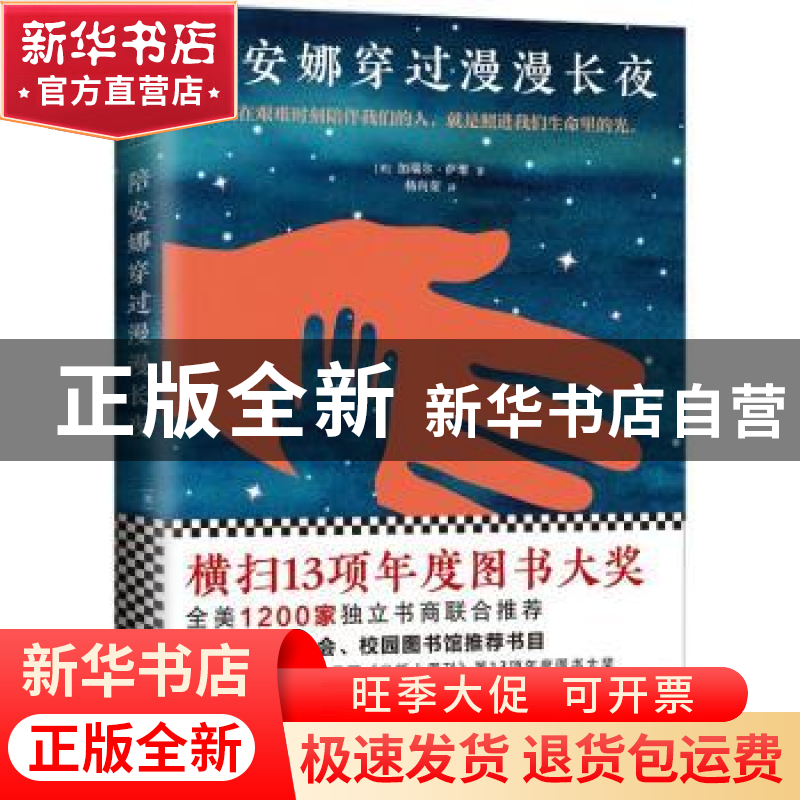 正版 陪安娜穿过漫漫长夜 加瑞尔·萨维(Gavriel Savit) 著,杨向