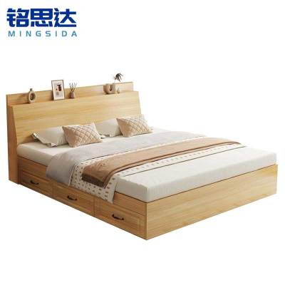 铭思达单人储物床