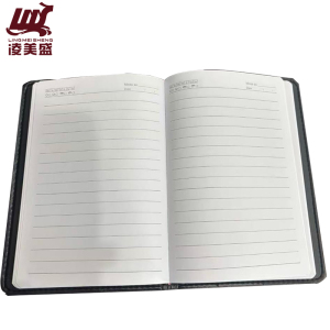 凌美盛 皮面B5笔记本 18K记事本 17*24.7cm 黑色1518/本