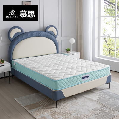 慕思儿童 袋装床垫 凝胶记忆棉 进口天然乳胶 代棕棉双面睡感 恒温睡眠 塞班儿童
