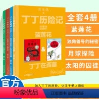 丁丁历险记双册装(1-4)全套 [正版]丁丁历险记大开本漫画书全新双册装独角兽号的秘密+红色拉克姆的宝藏 绘本故事书籍连