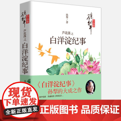 芦花荡之白洋淀纪事/孙犁文学作品集 七年级上册阅读 正版书籍