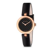 Gucci古驰经典优雅设计黑色皮带欧美腕表小表盘女士手表YA141501