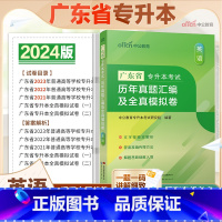 广东版[英语]真题+模拟 广东省 [正版]中公教育2024广东省专升本历年真题汇编及全真模拟卷英语政治理论大学语文高等数