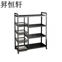 昇恒轩 置物架储物架花架黑色 SHX-62056 个