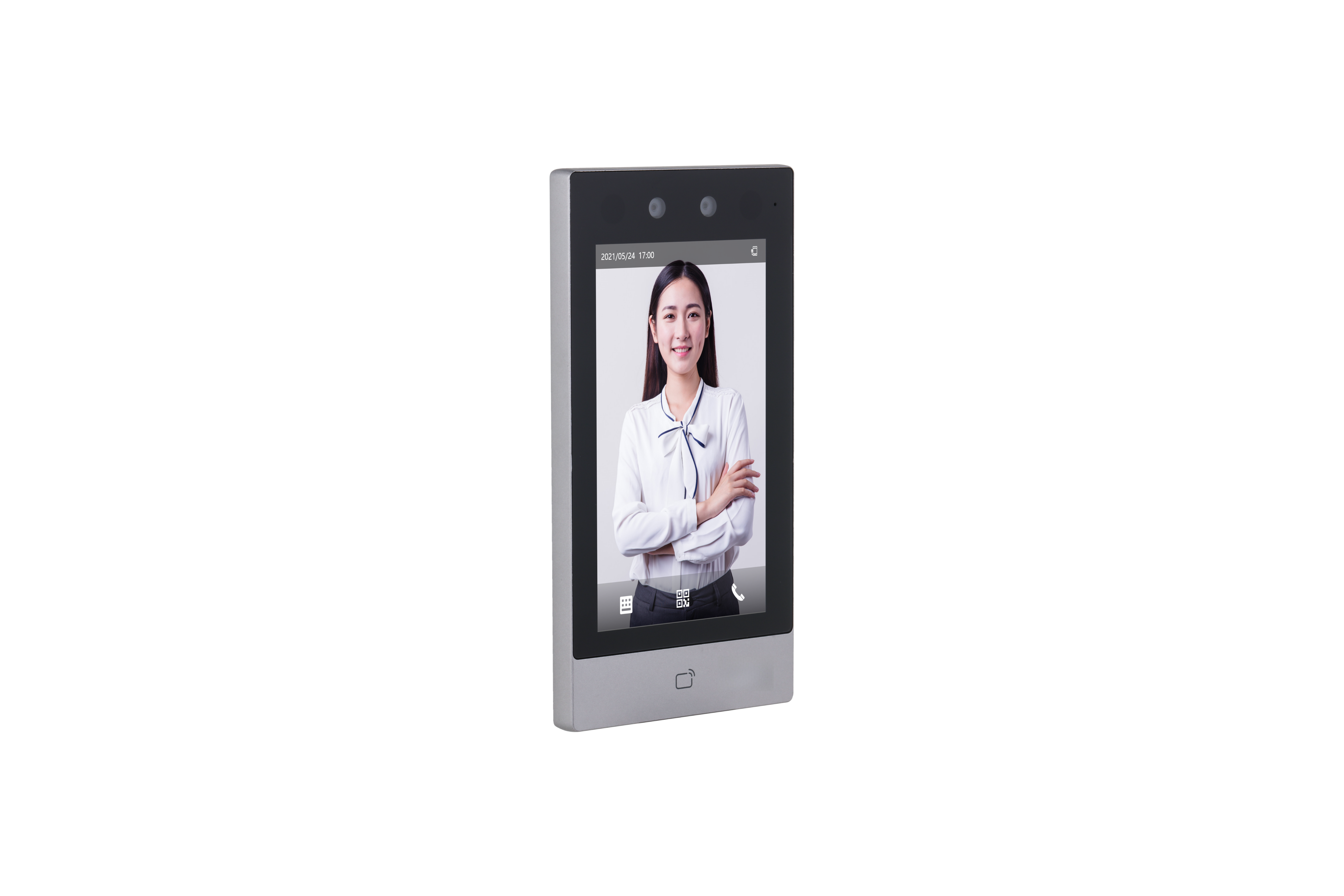翊轩科技 YX-ASI7213SO-N 智能门禁一体机(计量单位:支)白色+黑色