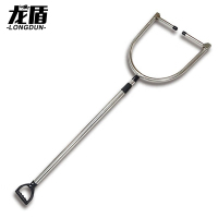 龙盾 U型腰叉保安用品装备幼儿园学校防暴器材不锈钢保安装备