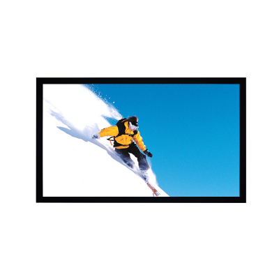 经科JK正背双投小边框中边框平面画框幕软幕投影机投影仪幕布180寸16:9