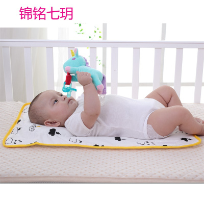 锦铭七玥婴儿尿布垫可折叠防隔尿垫换尿垫多功能便携式