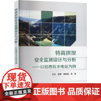 书出版社直供]特高拱坝安全监测设计与分析 以拉西瓦水电站为例 石立 等 著 中国水利水电出版社