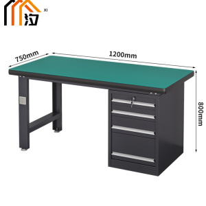 汐重型钳工操作台 工具桌120cm张