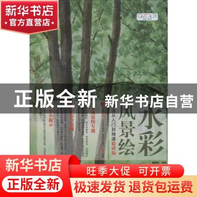 正版 水彩风景绘技法从入门到精通:精讲版 GOOD COLOR 编辑部 北