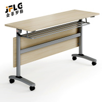 苏宁 金菲罗格 办公家具 折叠会议桌培训桌带轮移动折叠桌