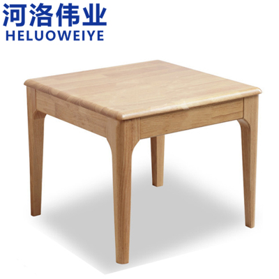 河洛伟业方桌原木色张