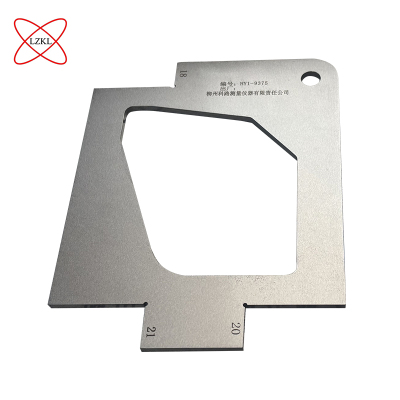 LZKL导向角面外形检查样板KL-CD-K25.2.3.21GT件