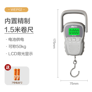 香山手提电子秤便携式小型高精度弹簧便携称快递称买菜防欺诈计量