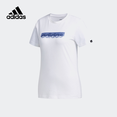 adidas阿迪达斯短袖女2020新款WBOXEDT运动型格宽松圆领T恤FM6147