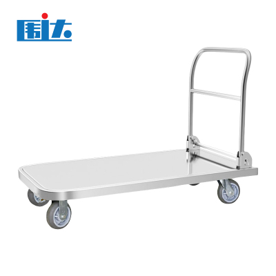 围达 不锈钢手推车 120*80-8寸烽火轮 台