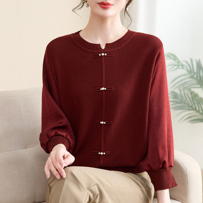 中年春夏新款中老年女装上衣妈妈装小衫洋气夏装薄款衣服时尚衣服