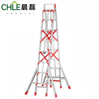 晨磊伸缩人字梯八步/个