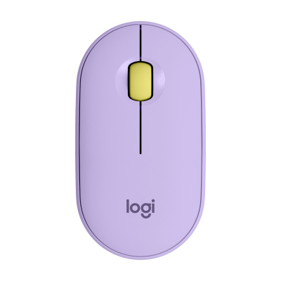 罗技(Logitech) LOGITECH PEBBLE无线鼠标-星暮紫