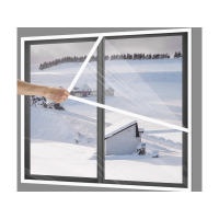 锦瑞星防风防寒透明窗帘1*1m/平方米