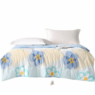 绵族世家(mianzushijia) MZSJ-X3197 150×210cm 凉感棉毛巾被 (单位:床) 蓝色