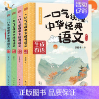 [全4册]一口气读懂中华经典语文 [正版] 一口气读懂诗词名句 全6册 中国诗词大全鉴赏赏析读本飞花令里读诗词书籍 中小