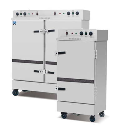 瑞宇商用全自动电热蒸饭车10盘/720*640*1550mm/380v12kw