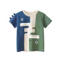 品牌童装夏季款 韩版儿童短袖T恤恐龙宝宝衣服代销