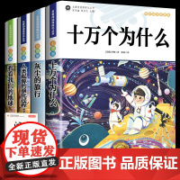 四年级下册快乐读书吧全4册正版十万个为什么灰尘的旅行人类起源的演化过程看看我们的地球小学生课外阅读书籍