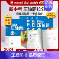 化学 全国通用 [正版]2024新版压轴题新中考物理化学数学函数几何 初中三年级复习资料书必刷真题练习册分类专项冲刺解题