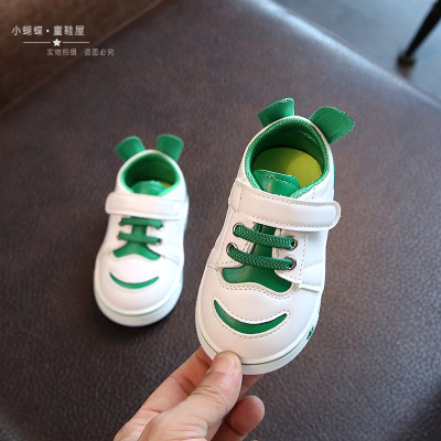 宝宝运动鞋0-2岁婴儿鞋男9皮鞋软底防滑8宝宝鞋子6-12个月学步鞋5