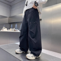 男童裤子春秋款2026新款春季中大童春装洋气宽松长裤儿童休闲裤潮