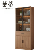 蕃蒂文件柜二门单抽台