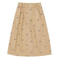 [1件3折价:107.7]美特斯邦威女MTEE史迪奇满绣梭织半裙