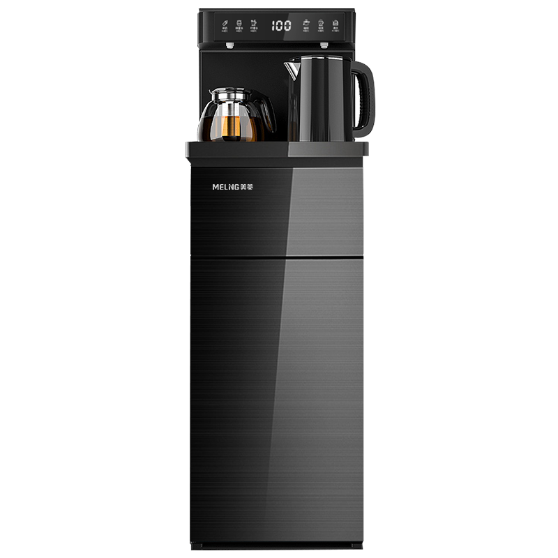 美菱(MeiLing)家用茶吧机 立式冰温热型遥控饮水机多功能智能家用茶吧机办公室卧室客厅MY-C901D-B