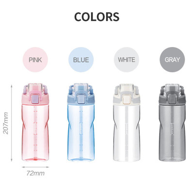 乐扣乐扣 一键开盖吸管水杯ABF796 (颜色随机)