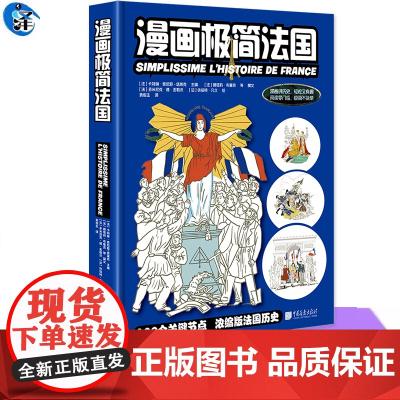 YS 漫画极简法国 [法]卡特琳·索尼耶-塔莱克 100个关键节点+600幅漫画浓缩版法国历史 以漫画讲历史关系脉络 符