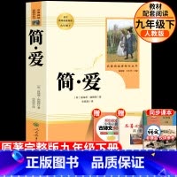 [正版]儒林外史和简爱书籍原著九年级必读课外书人民教育出版社下册课外书无删减初中生青少年初三阅读书籍人教版世界名著读物