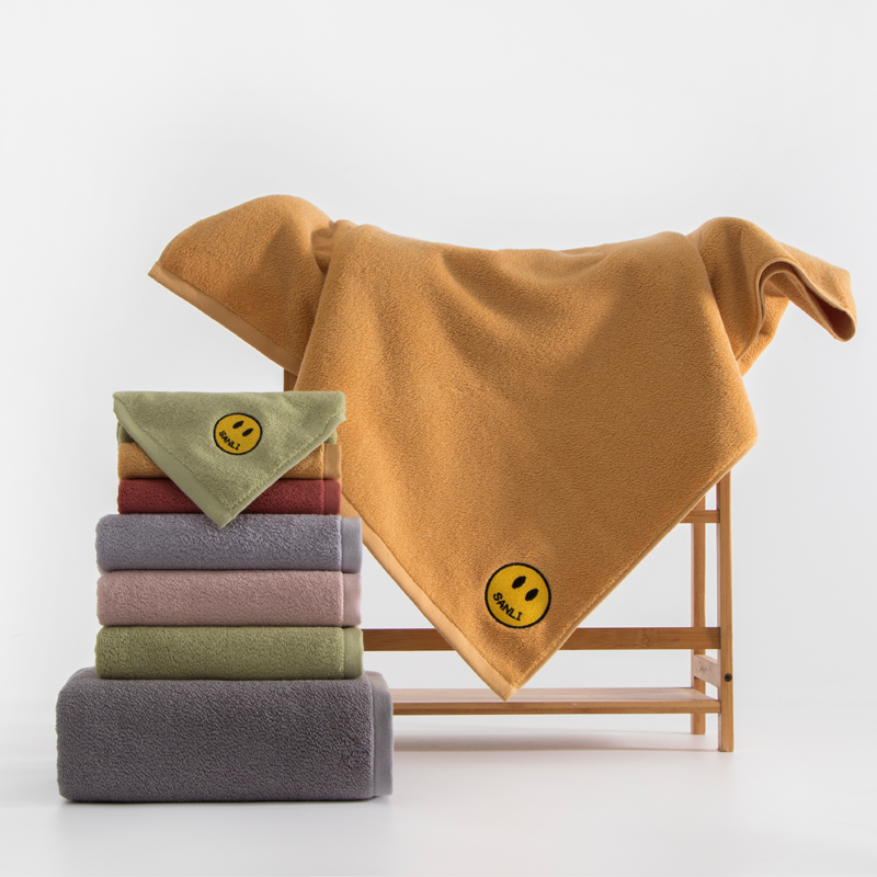 三利笑脸面巾 JS833