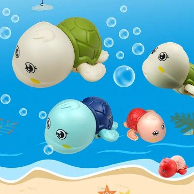 里伍同款会游泳的小乌龟宝宝儿童婴儿男女孩戏水网红同款洗澡玩具