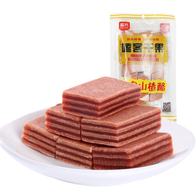 嗑客 山楂酪 休闲小零食原味小吃果脯蜜饯158g/袋