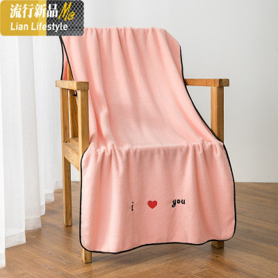 速干毛巾浴巾家用三件套比洗脸成人棉大浴巾女吸水男裹巾不毛 三维工匠