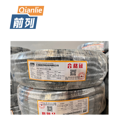 前列 聚氯乙烯绝缘阻燃软电线 ZC-RVV-4x1mm² 100米/卷