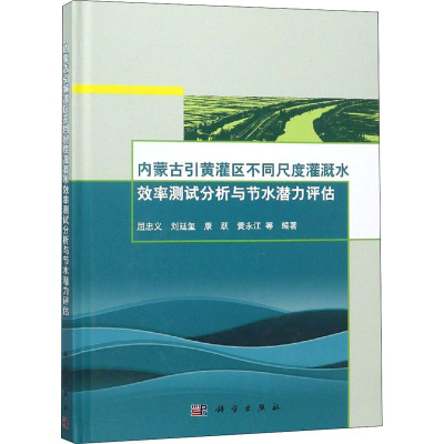 内蒙古引黄灌区不同尺度灌溉水效率测试分析与节水潜力评估