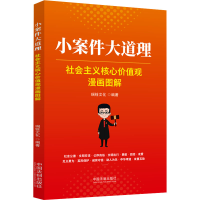 正版新书]小案件大道理 社会主义核心价值观漫画图解瑞铨文化 编