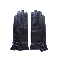 保暖加绒加厚羊皮保暖手套真皮手套女士冬季骑行