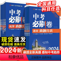 中考必刷卷·语文 初中通用 [正版]理想树2024版中考必刷卷真题分类集训数学语文英语物理化学地理生物历史道德与法治全国