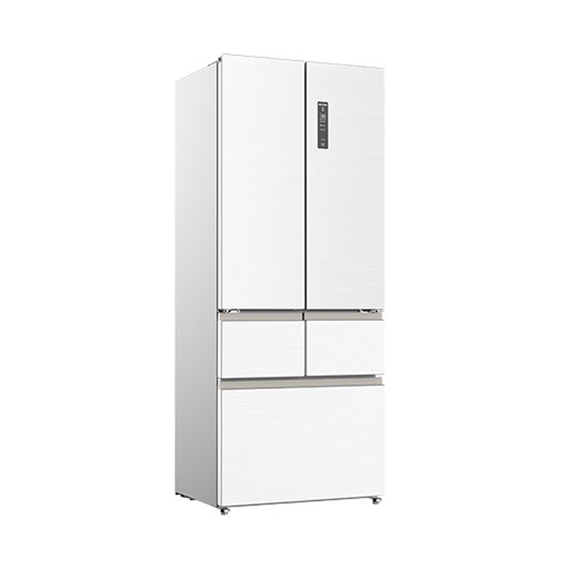 美菱AI系列507升法式多门冰箱家用超薄零嵌入式主动除菌净味一级能效风冷无霜 BCD-507WFPU9CZX